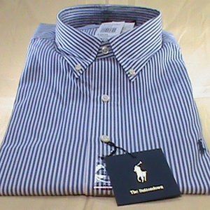 NWT Ralph Lauren Classic Button Down 17.5  34/35